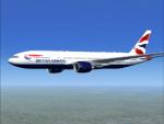 FSX Boeing 777-200/ER British Airways Textures