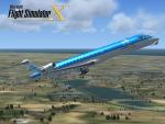 FSX KLM Cityhopper New Livery Texture for the Bombardier CRJ-700