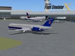 FSX AI Default MD-83 United Airlines Texture