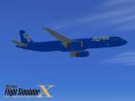 FSX Zoom Airlines Texture for the Airbus A321