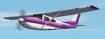 FS2002/2004 
                  Cessna 182RG White and Violet Textures