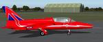 FS2004                  Folland Gnat Red Arrows 1979 Textures only.