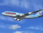 FSX Boeing 747-400 Corsair Textures (two variations)