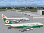 FSX Boeing 747-400 EVA Air Textures & Traffic