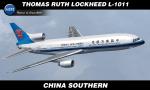 FSX/P3D Lockheed L1011 China Southern textures