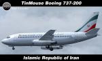 FS2004/FSX TinMouse  Boeing 737-200 - Islamic Republic of Iran Textures