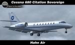 FS2004/FSX  Aryus Cessna 680 Hahn Air D-CHRE Textures