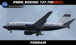 PMDG Boeing 737-700NGXu - Fordair Textures