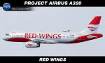 Fsx/fs2004 Red Wings Airbus A320 textures