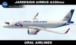 X-Plane JAR Design Airbus A320neo Ural Airlines  Textures