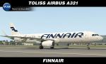 Tollis Airbus A321 Finnair "Happy Holidays"  textures