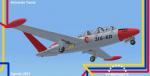 Fs2004 Fouga CM170 Magister N403PS