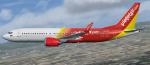 FSX/P3D Boeing 737 Max 8 Thai VietJet Air Textures Update