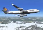 Default 747-400 Flight Dynamics Update