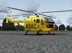 Bo-105 ADAC Christoph 1  Photoreal Texture