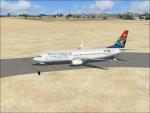 Boeing 737-800 South African Airways Textures