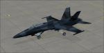 FSX Acceleration F/A-18 Black Ops Textures