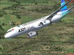 Airbus A321 Garuda Indonesia Textures