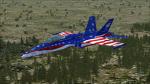 FSX Force Demonstration Team F/A-18C 