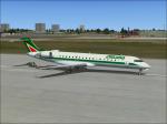 FSX Bombardier CRJ-700 Alitalia Textures