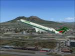 FSX Bombardier CRJ-700 Alitalia Textures