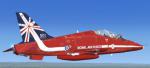 FS9/FSX RAF Hawk T1a Red Arrows 2014 Textures