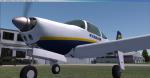 Aero Commander Meyers 200D fictional Ryanair Textures