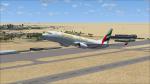 FSX Default Boeing 737-800 Emirates Textures