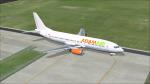 FSX/P3D Adam Air Boeing 737-400 Textures