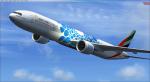 FSX/P3D Boeing 777-300ER Emirates Expo 2020 Blue