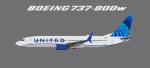 FS2004/FSX Boeing 737-800 United Airlines Textures