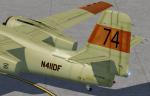 FSX/P3D Grumman S2A Tracker CDF Repaint Pack 4 