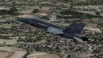 FSX-P3D Default F-18 Spanish Air Force Ala12 40 Anniversary of Spain in NATO Textures