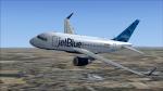 FSX Airbus A318 Sharklets jetBlue package