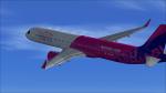 FSX Airbus A321neo Wizz Air Abu Dhabi / Malta Package (9H-WDW)