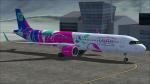 Airbus A321-271NX Wizz Air Fly the Greenest Package