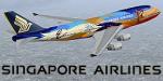 Boeing 747-400 Singapore Airlines - Tropical Megatop Textures