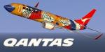 Boeing 737-800 Qantas Yananji Dreaming Textures