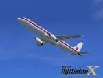 FSX Default Airbus A321 United Airlines c. 1980s Texture