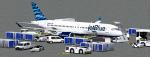 FS2004 jetBlue Airbus A220-300 