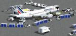 FS2004 AIR FRANCE Airbus A220-300 