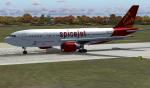 Airbus A300B4 Spicejet Textures
