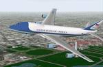 FS2000
                  Project OpenskyAir Force One Boeing VC-25A tail# 29000