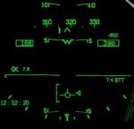 Realistic HUD for default Acceleration F/A-18