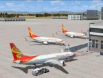 FSX Boeing 737-800 Hainan Airlines Textures & Traffic