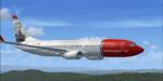 FSX Boeing 737-800 Norwegian Air Textures