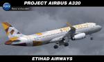 FSX/P3D/FS2004 Etihad Airways Airbus A320 - Textures