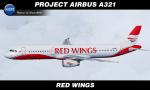 Red Wings Airbus A321 textures