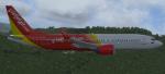 FSX/P3D Boeing 737 Max 8 Thai VietJet Air Textures Update
