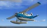 Default FSX Beaver in Vancouver Island Air Textures